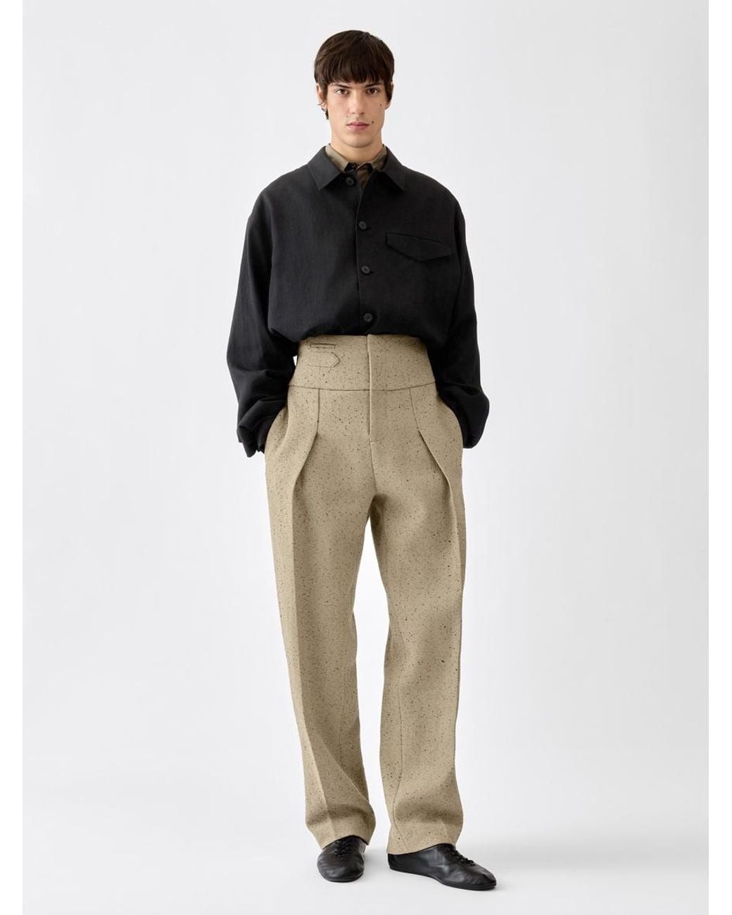 Jacquemus Natural Die Smokinghose for men