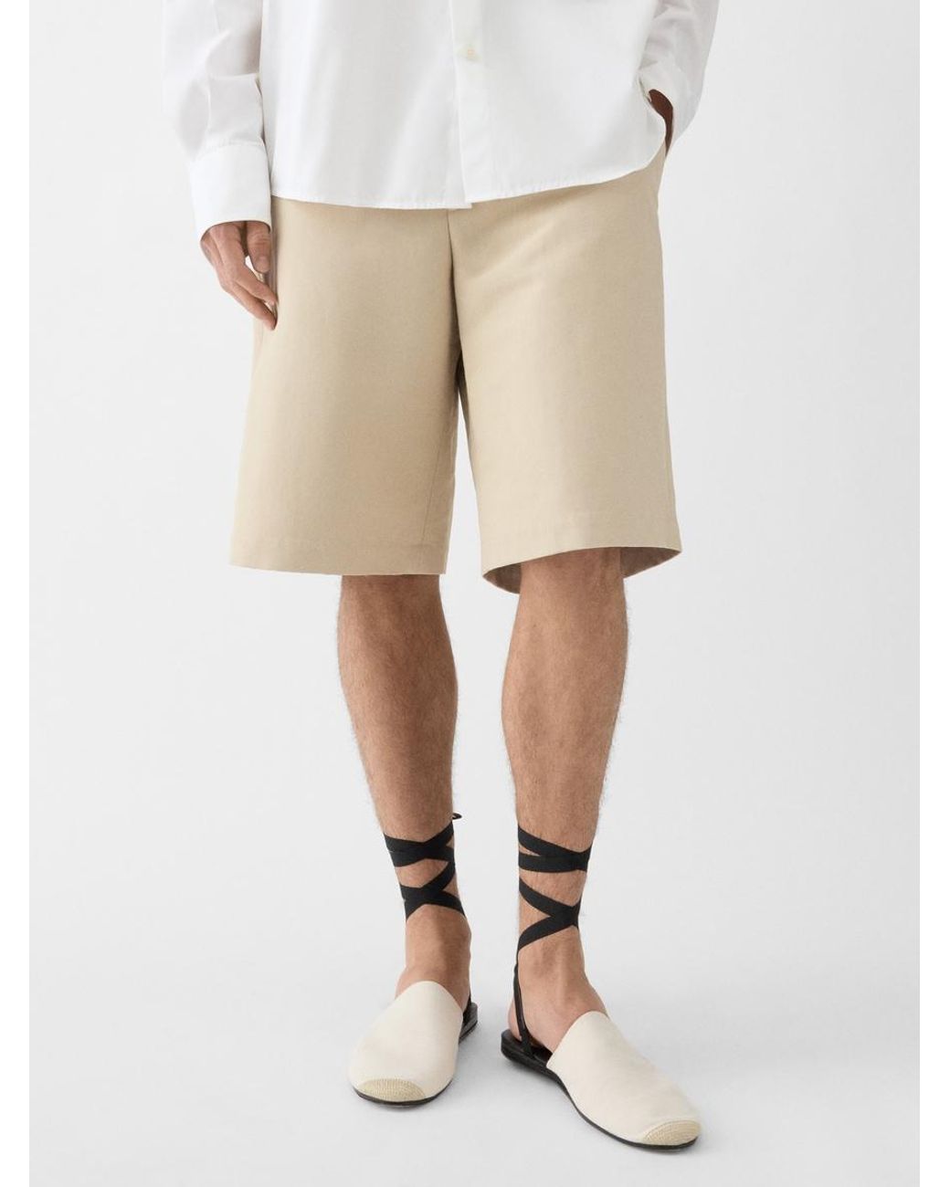 Jacquemus White The Camargue Shorts