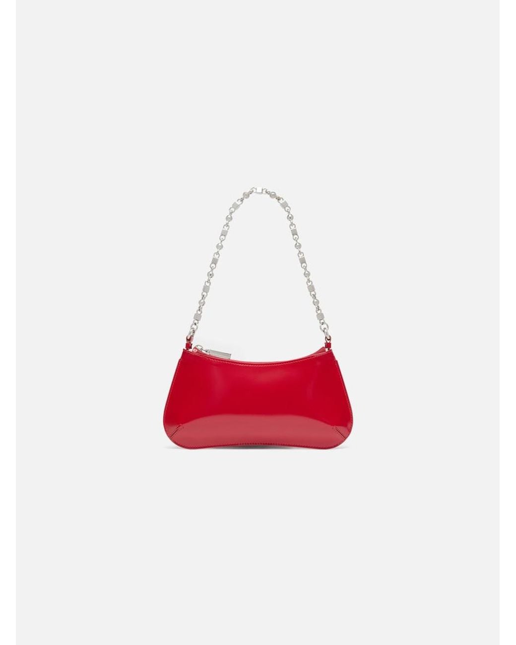 Jacquemus Red The Small Bisou Chaîne