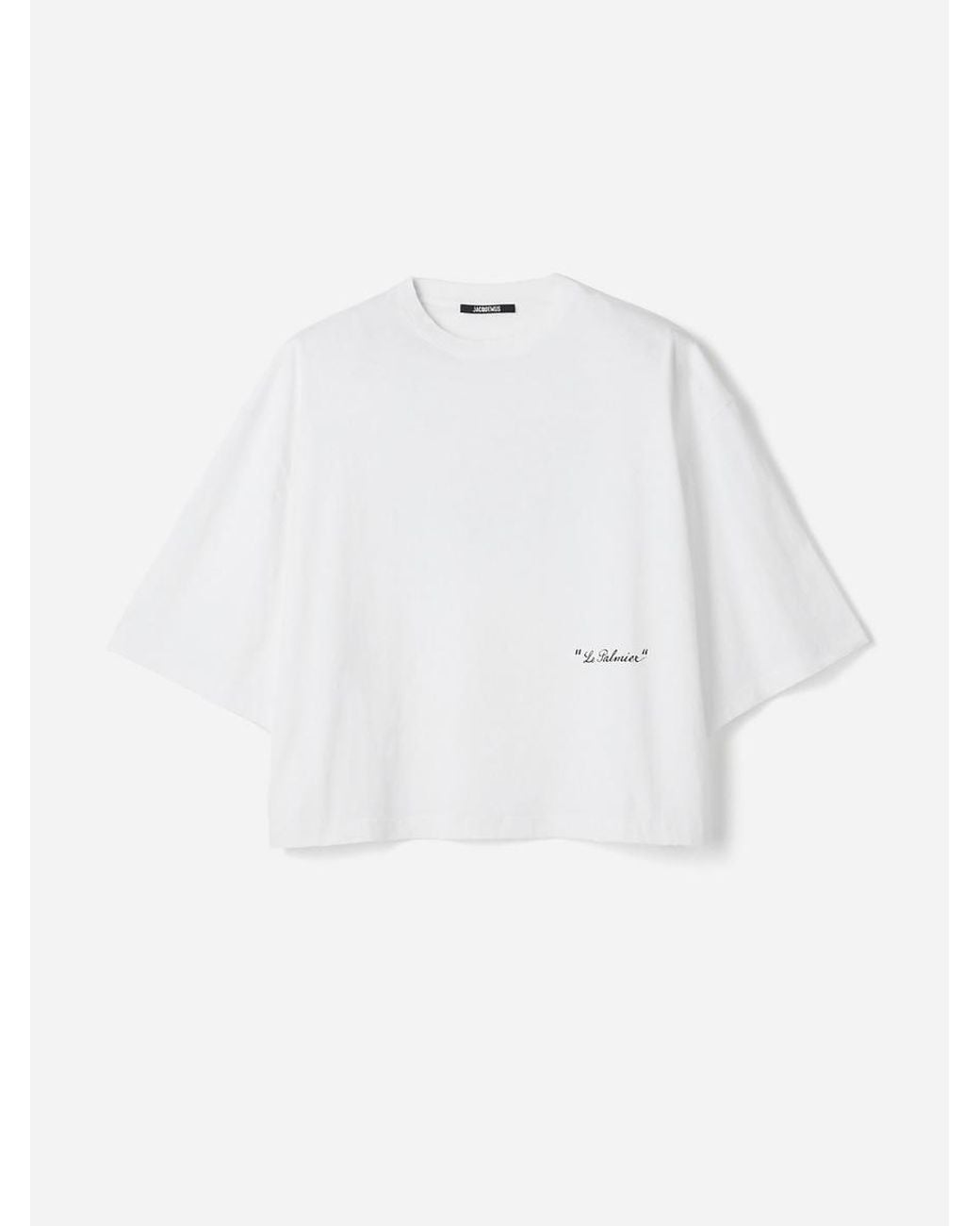 Jacquemus White The "Le Palmier" T-Shirt