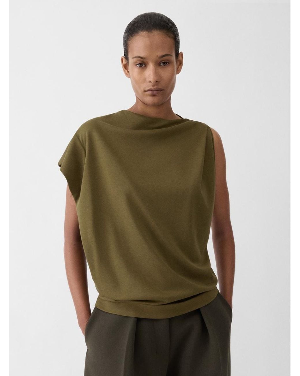 Jacquemus Green The Drap Top