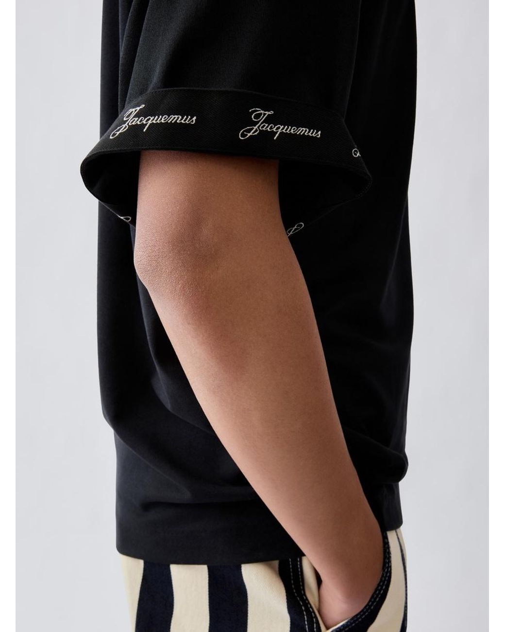 Jacquemus Black The Rond Carré Short-Sleeve T-Shirt