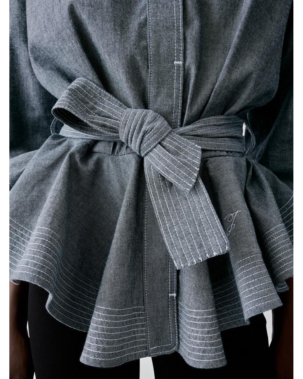 Jacquemus White The Cabana De-Nîmes Denim Jacket