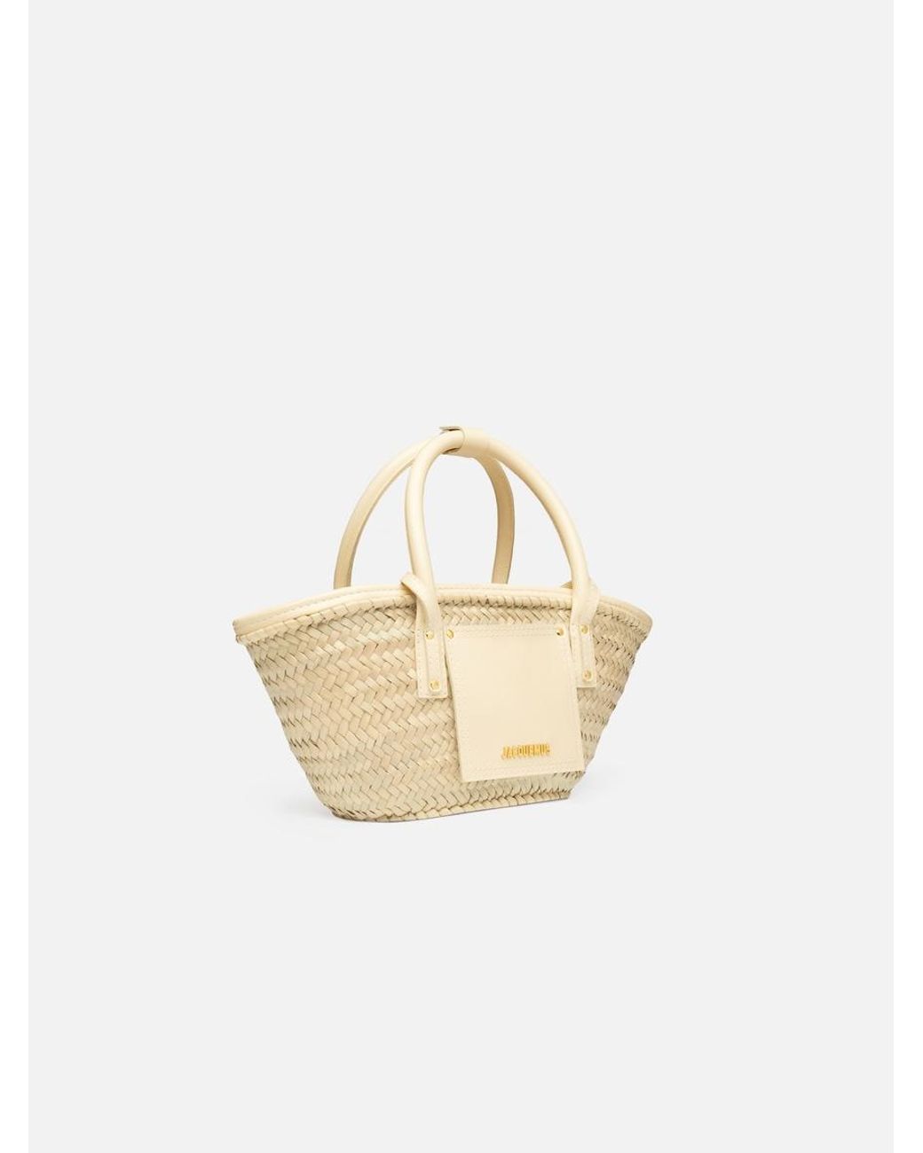 Jacquemus White The Small Soli Basket