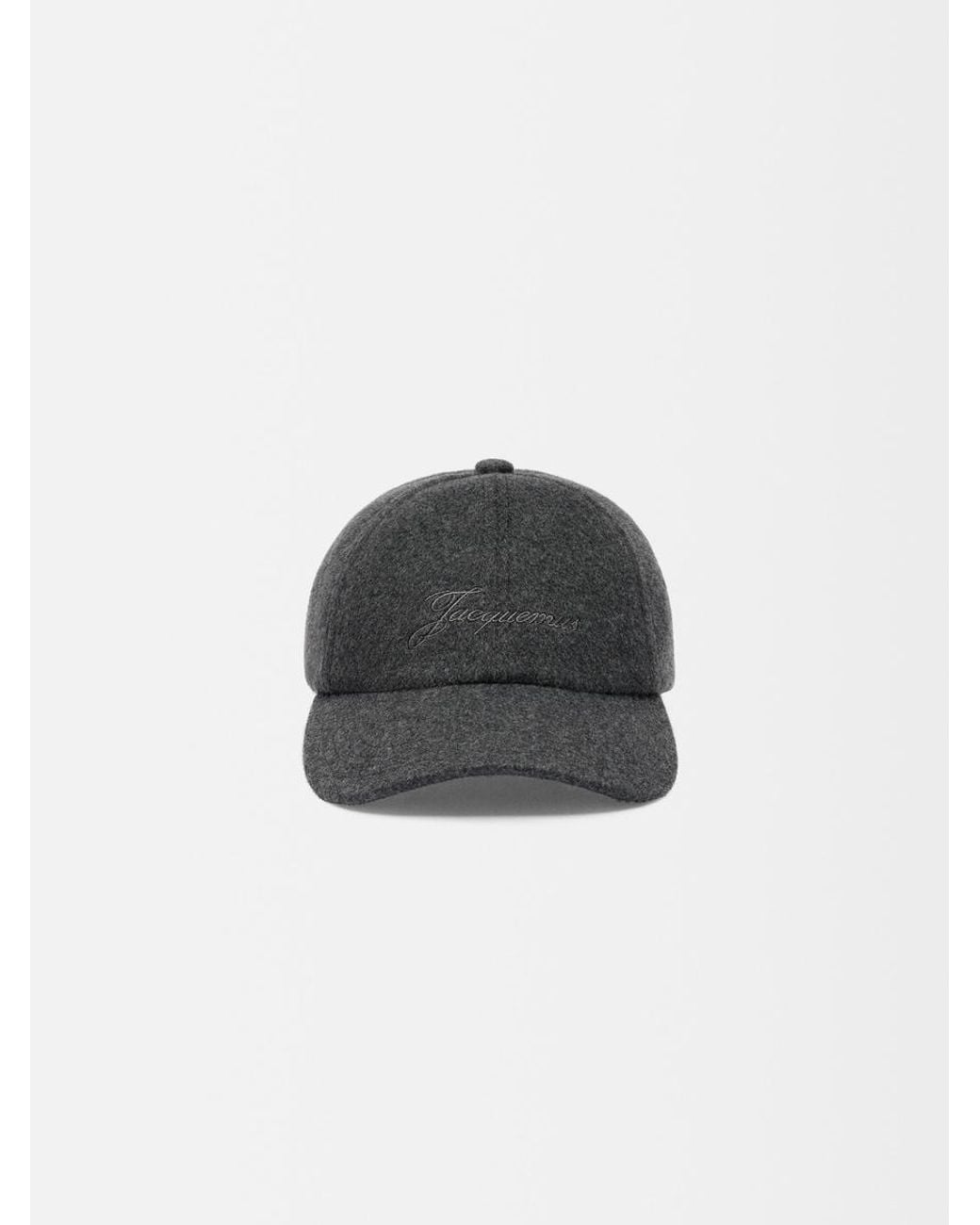 Jacquemus Black The Cachemiro Baseball Cap