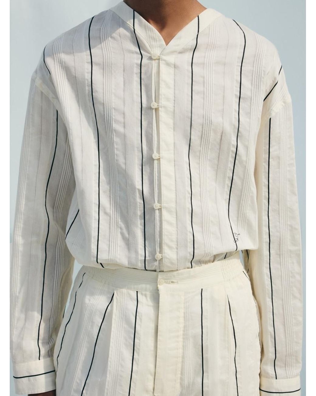 Jacquemus White The Venice Shirt for men