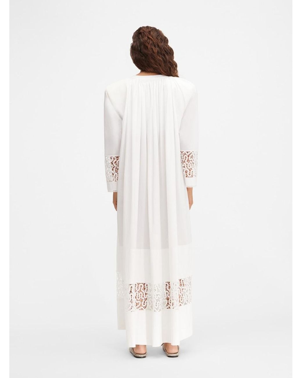 Jacquemus The Maman Dress in White | Lyst