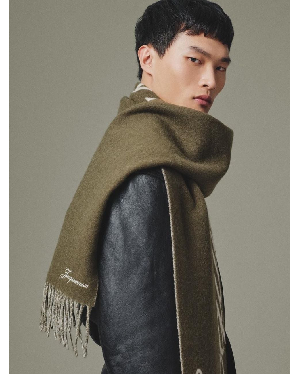 Jacquemus Green The Atelier Scarf