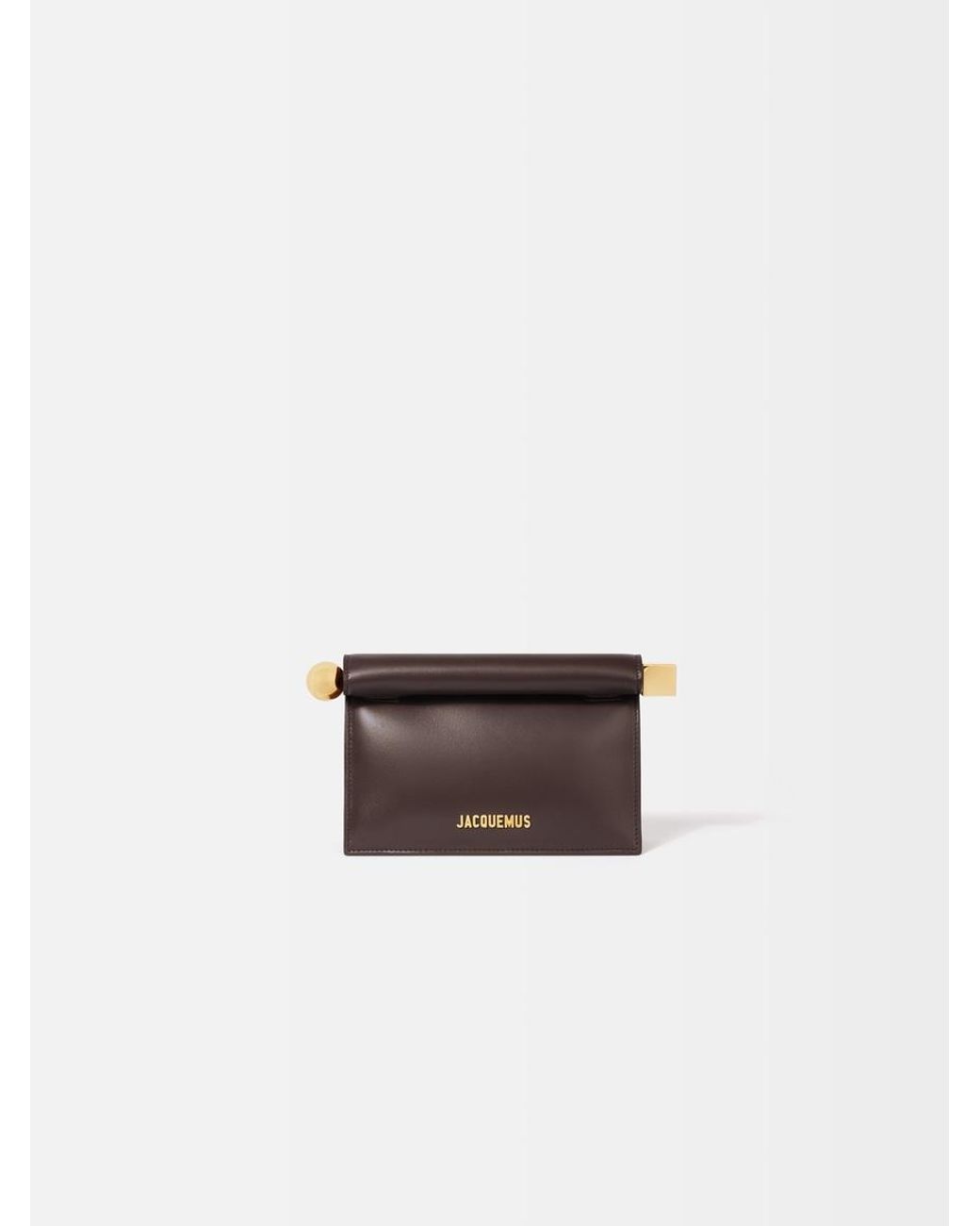 Jacquemus White The Small Rond Carré Clutch