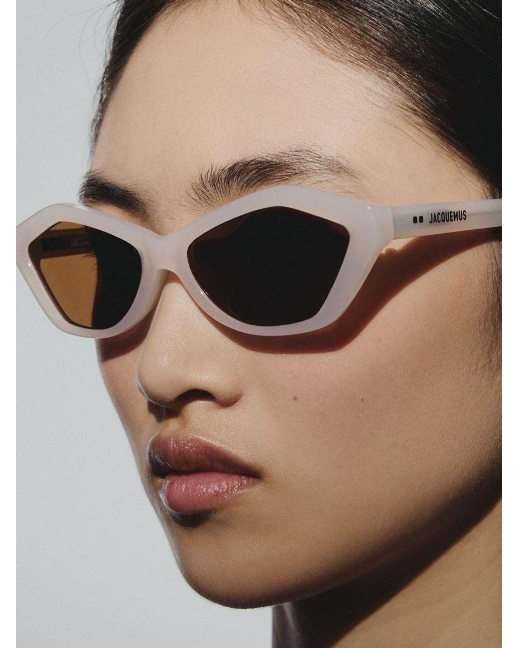 Jacquemus Brown The Bambino Sunglasses