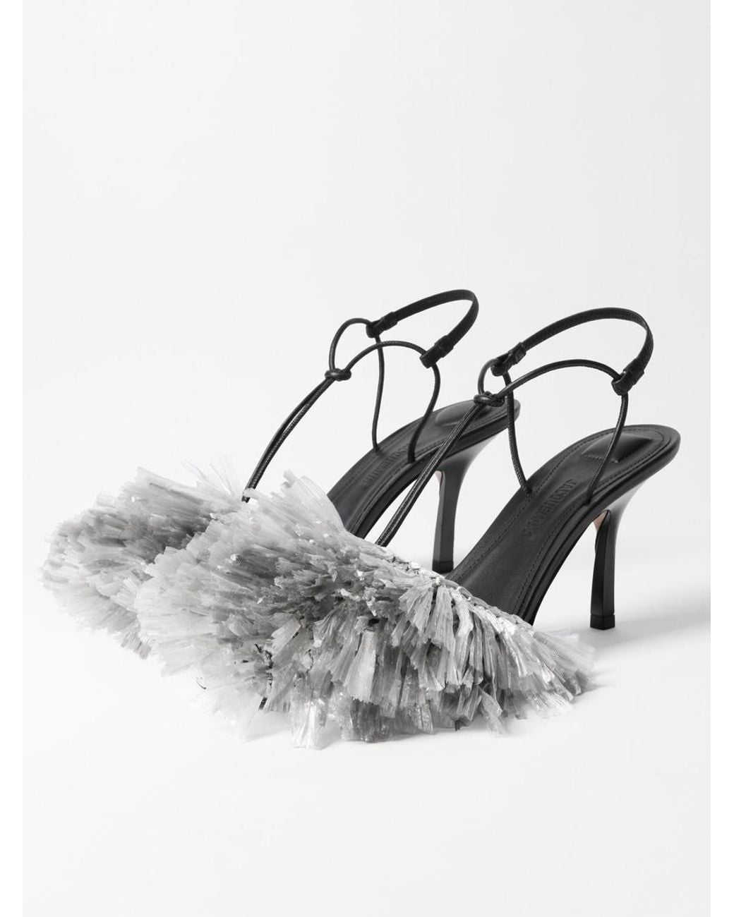 Jacquemus Metallic Die Pina Sandalen