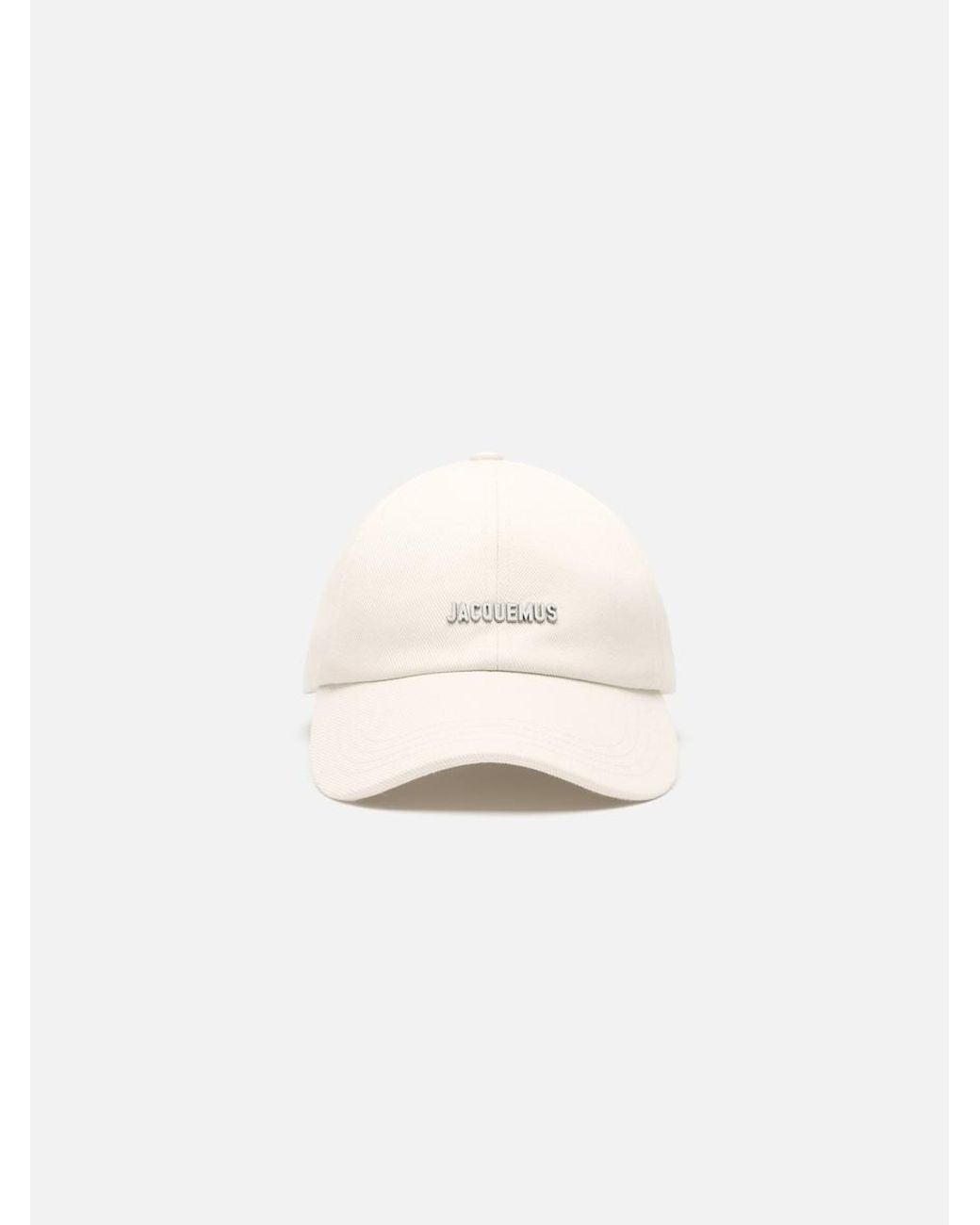 Jacquemus White La Casquette Gadjo Baseball Cap