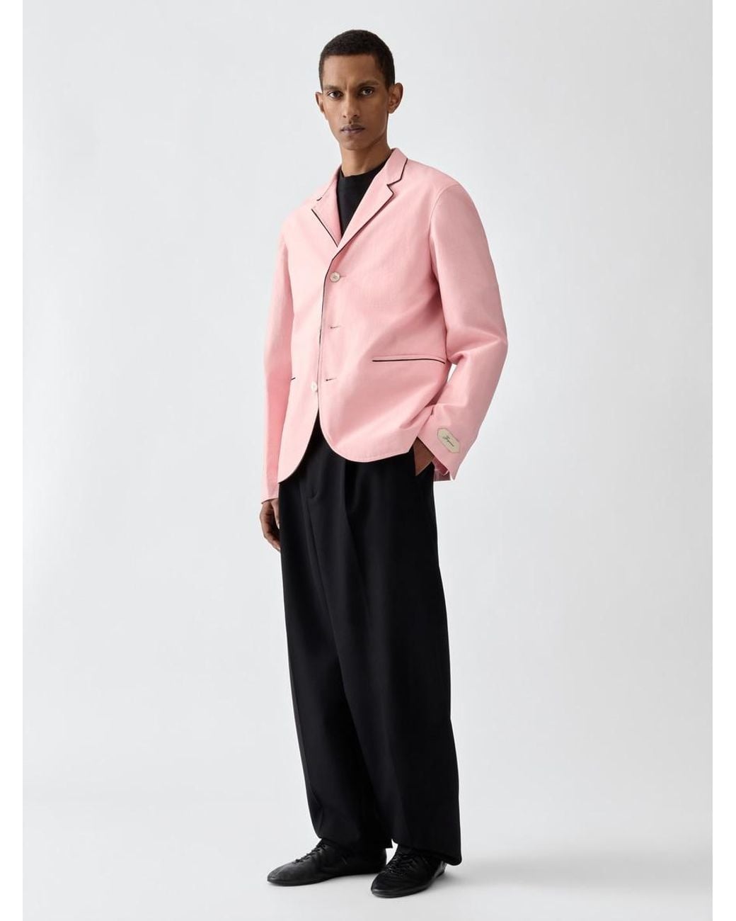 Jacquemus Pink Die Palmier Jacke for men