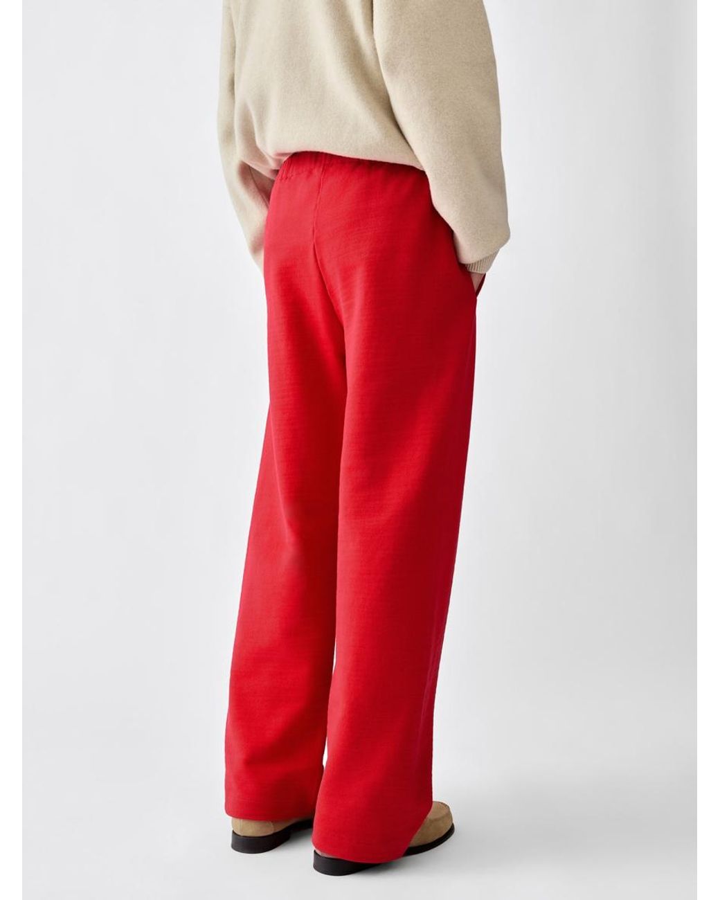 Jacquemus Red The Rond Carré Sweatpants for men