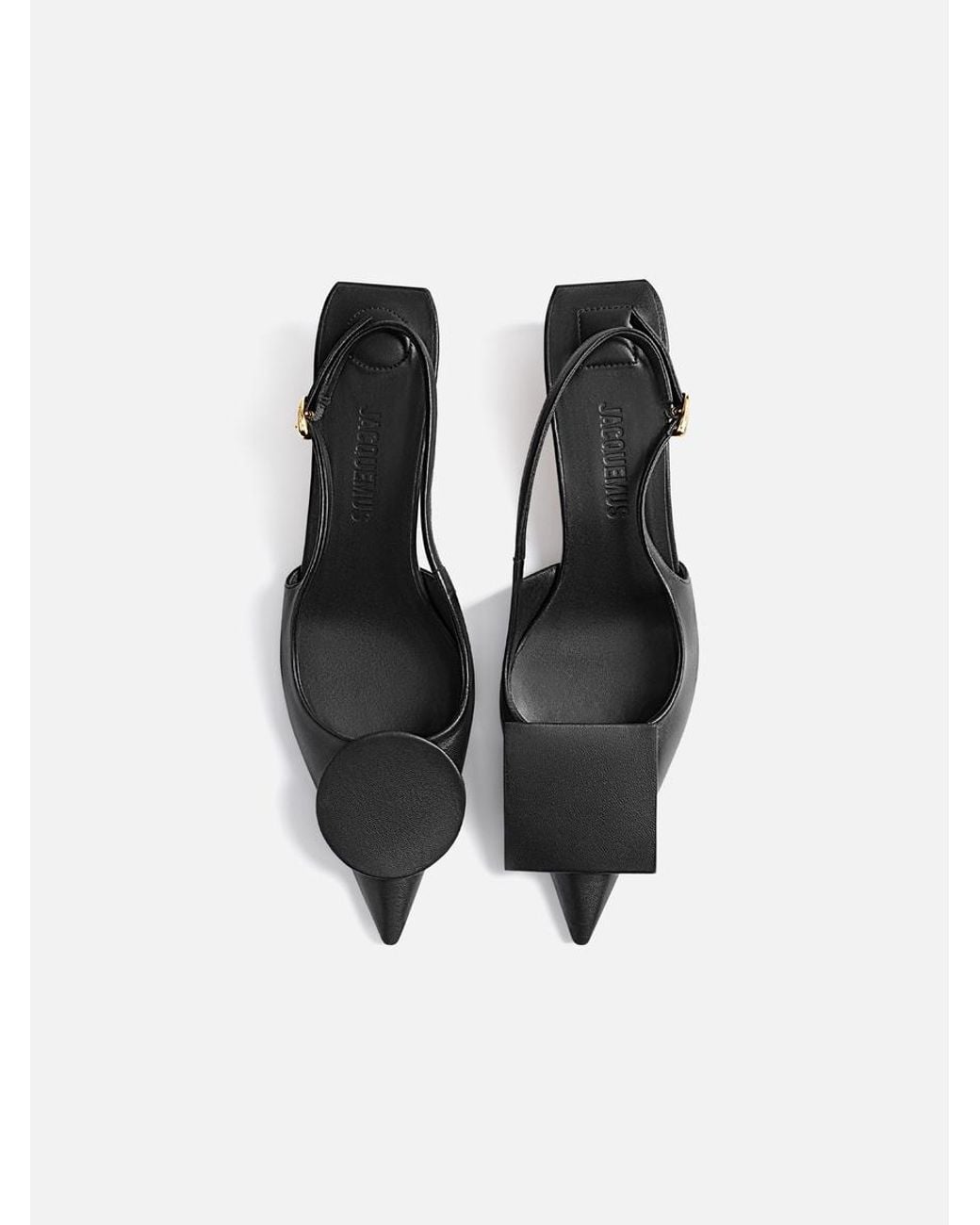 Jacquemus White The Low Duelo Slingbacks
