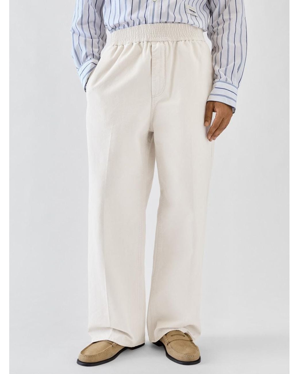 Jacquemus White Die De-Nîmes Miami Jeans for men