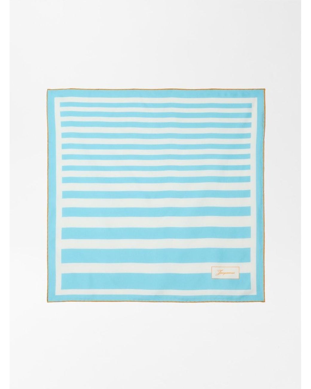 Jacquemus Blue The Striped Scarf