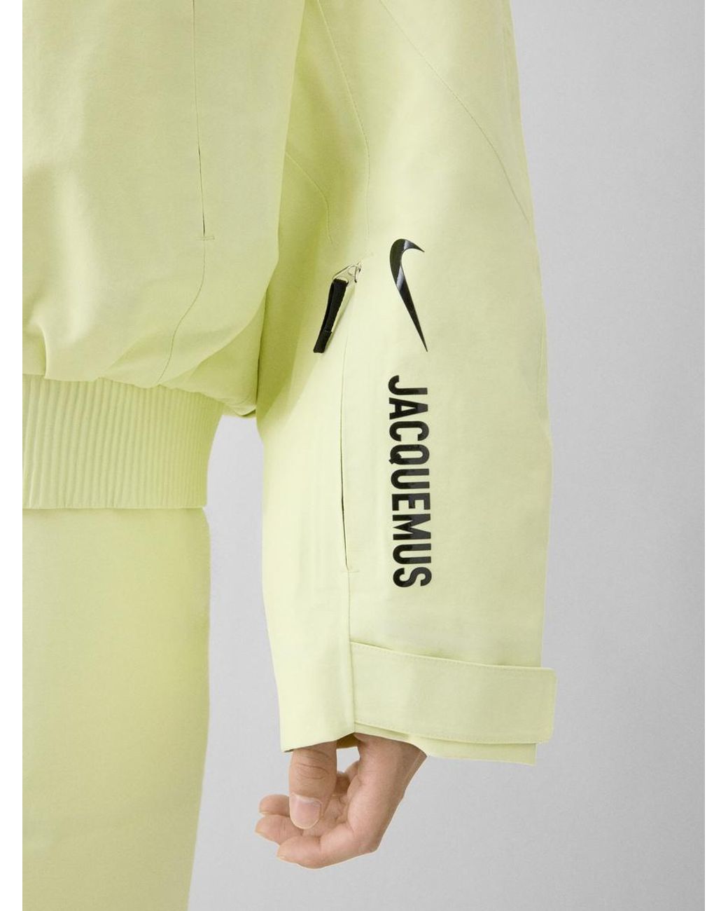 Jacquemus The Gore-Tex Jacket + Nike in Yellow | Lyst UK