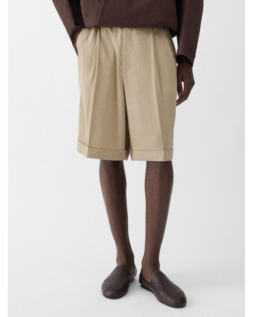 Jacquemus Brown Die Pastro Shorts
