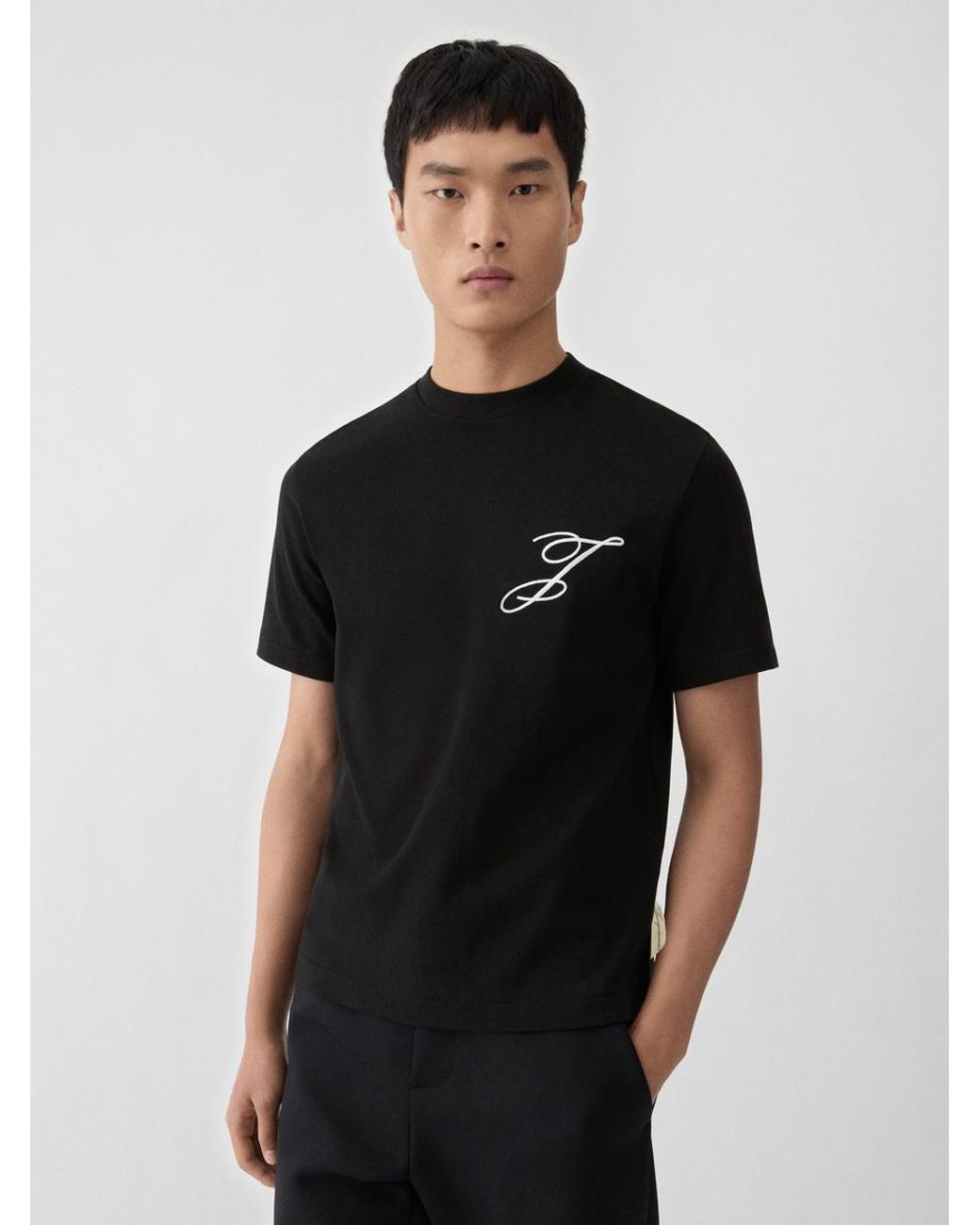 Jacquemus Black The Logo T-Shirt