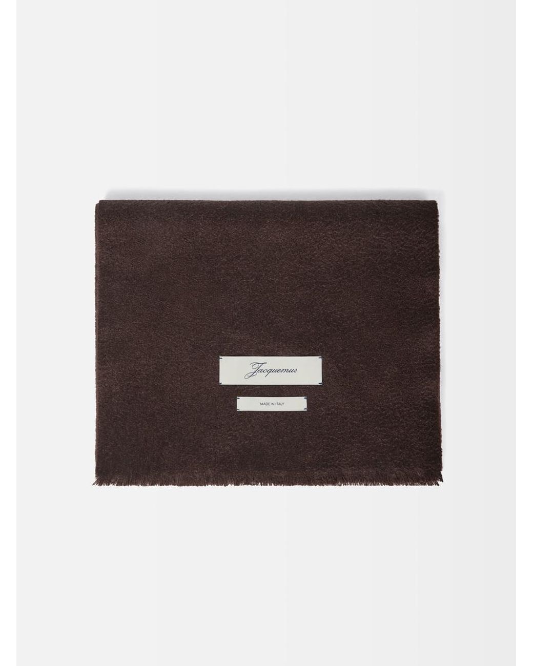 Jacquemus Brown The Cachemiro Scarf