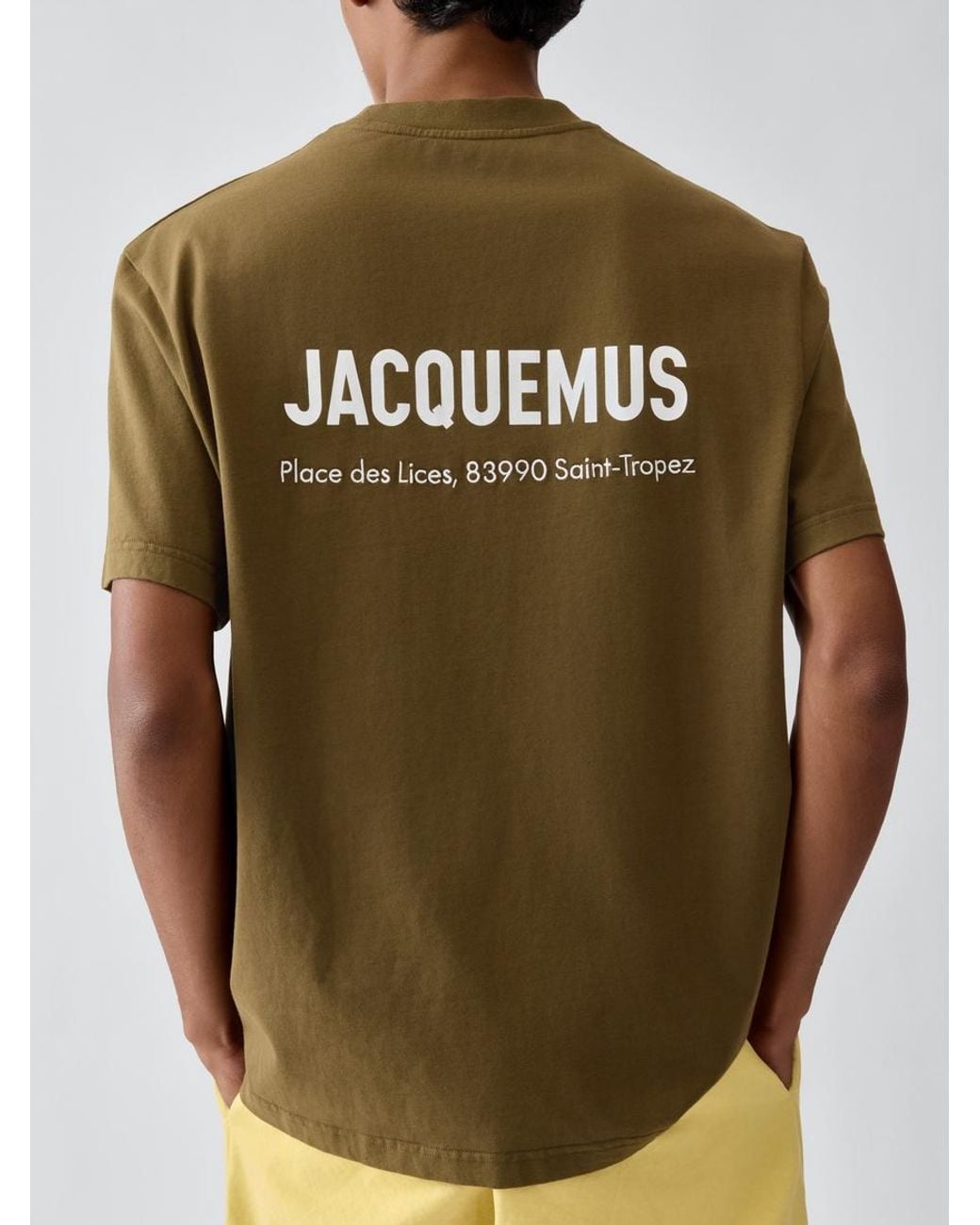 Jacquemus Green The Saint Tropez Address Short-Sleeve T-Shirt
