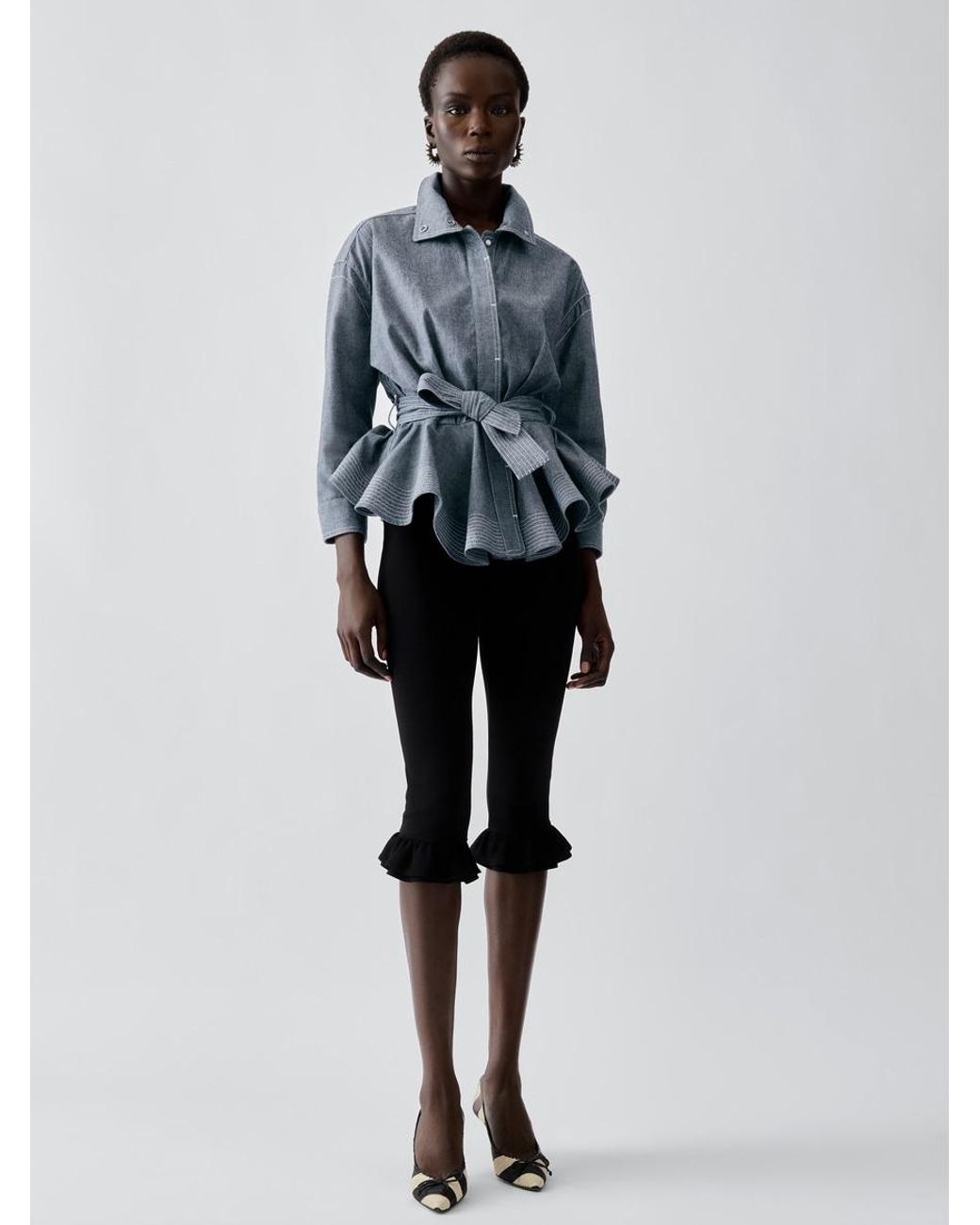 Jacquemus White The Cabana De-Nîmes Denim Jacket