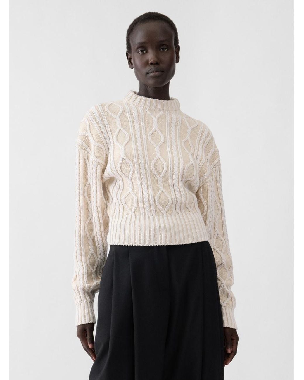 Jacquemus White The Amelo Knit