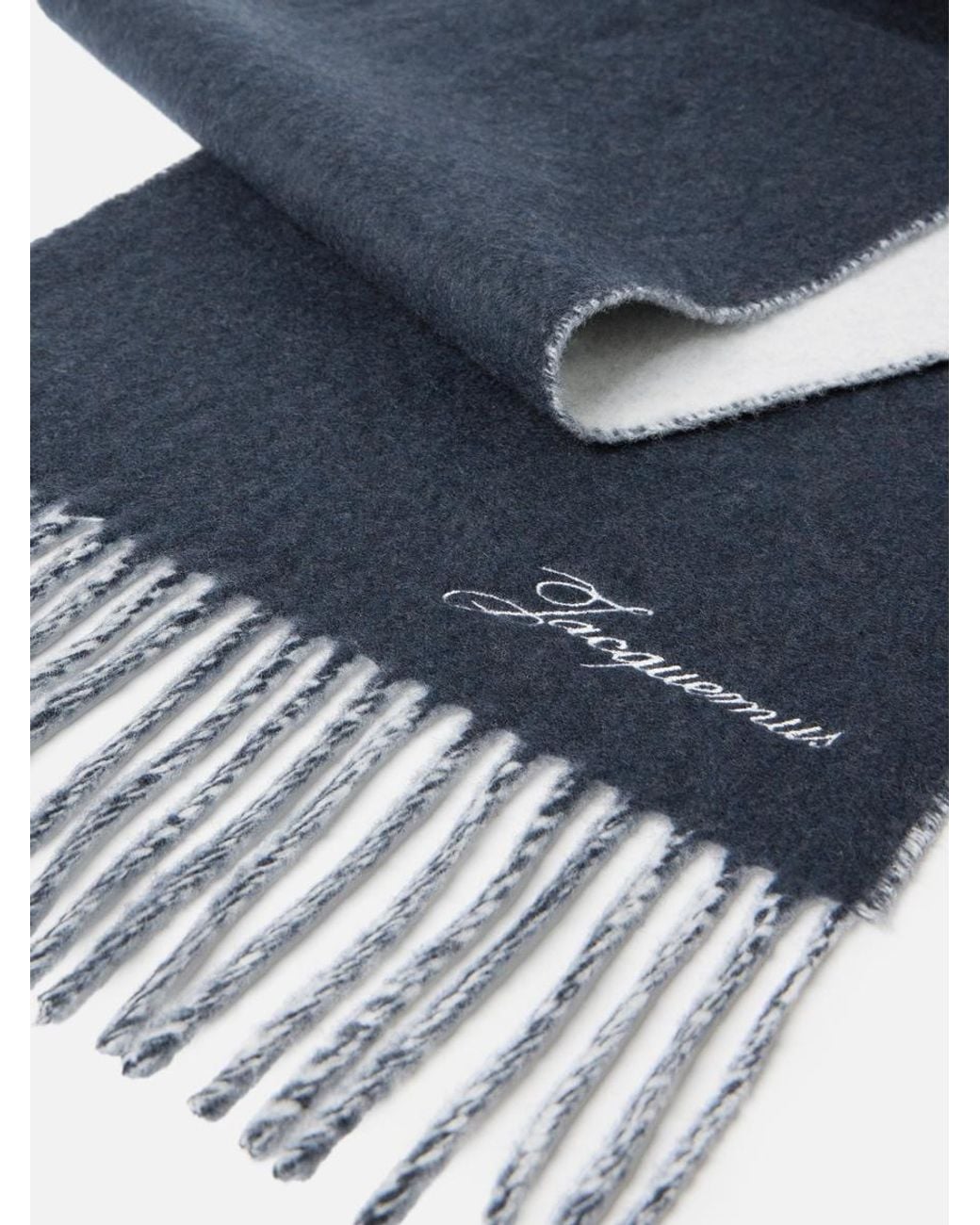 Jacquemus Blue The Atelier Scarf for men