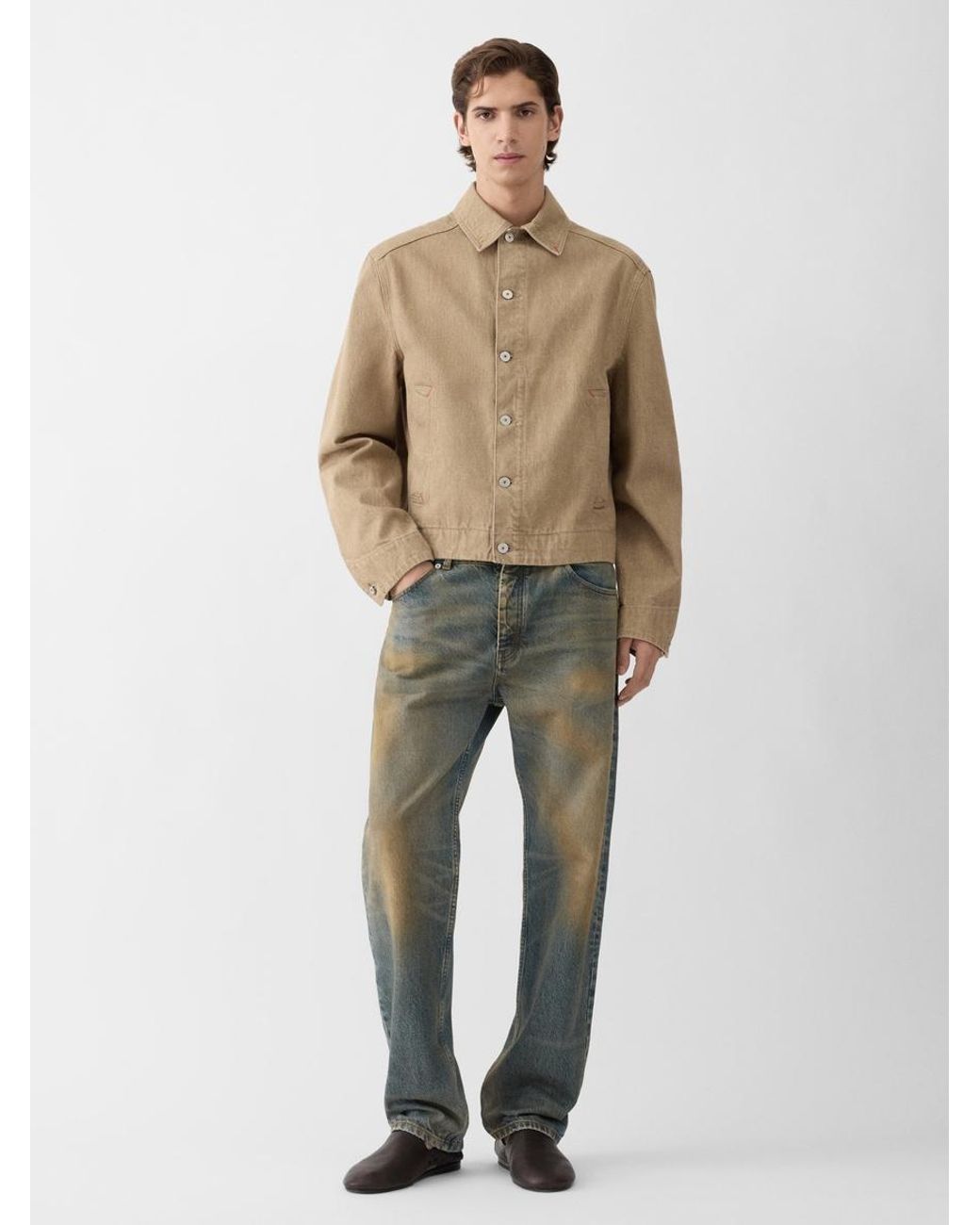 Jacquemus Natural The Mirada De-Nîmes Denim Jacket