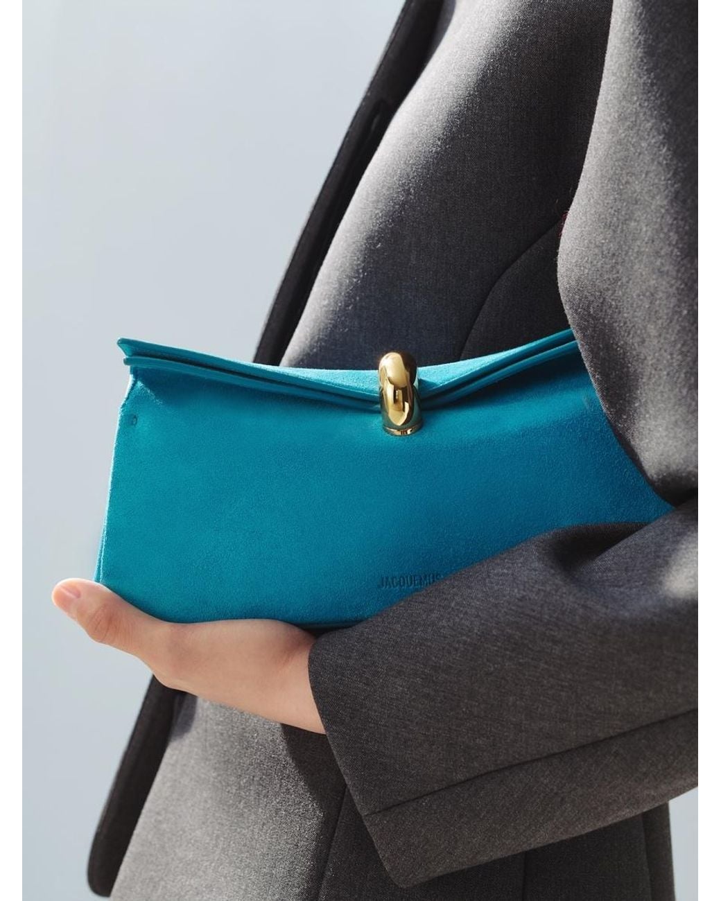 Jacquemus Blue The Valérie Clutch