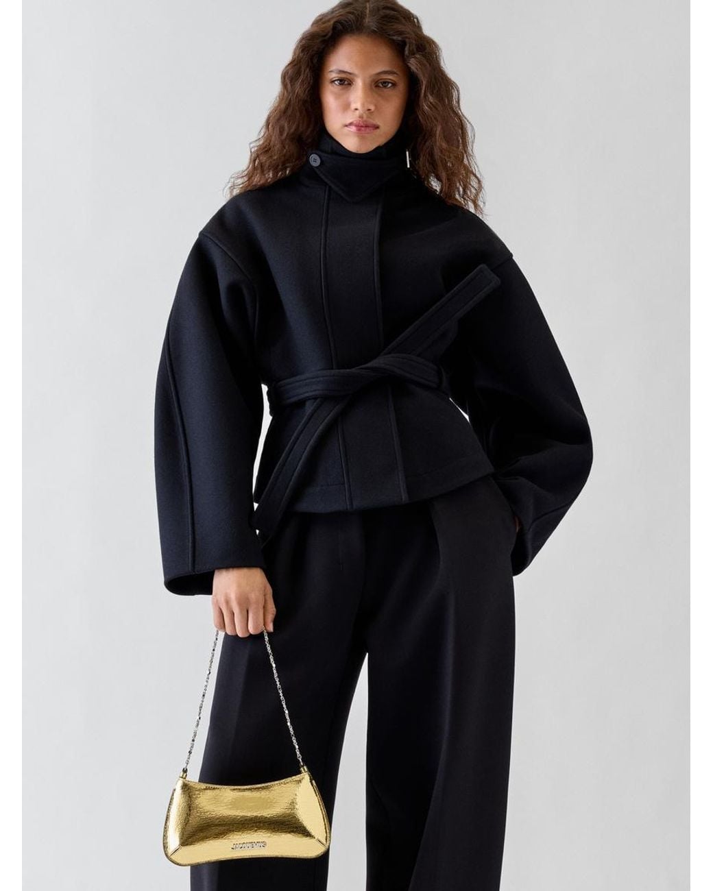 Jacquemus Metallic Die Kleine Bisou Chaîne