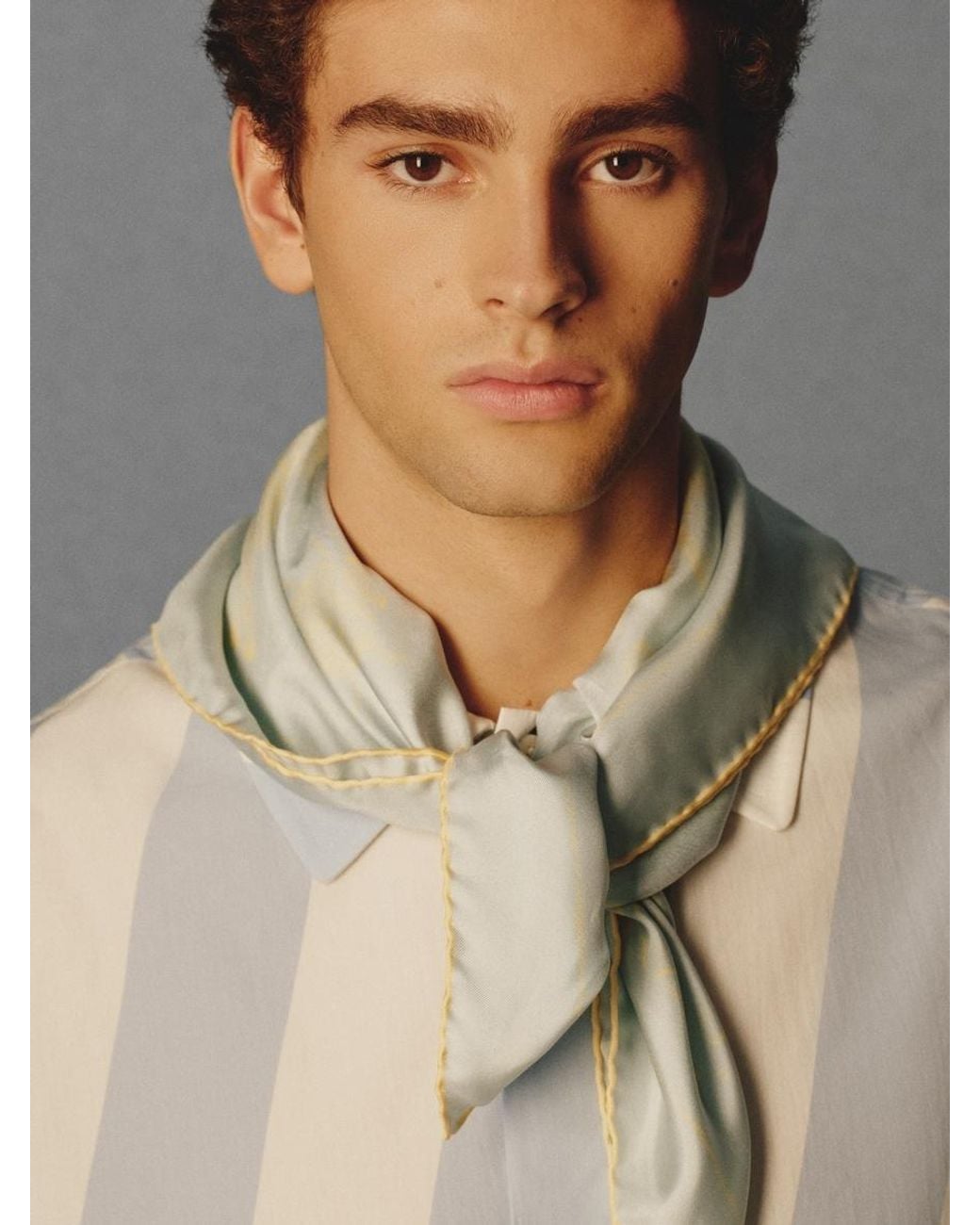 Jacquemus Blue The "Le Paysan" Scarf