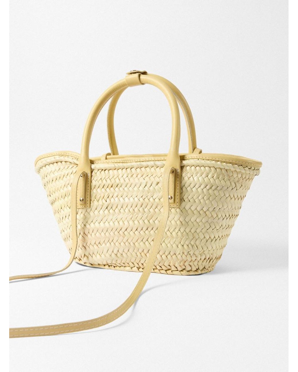 Jacquemus Metallic The Small Soli Basket