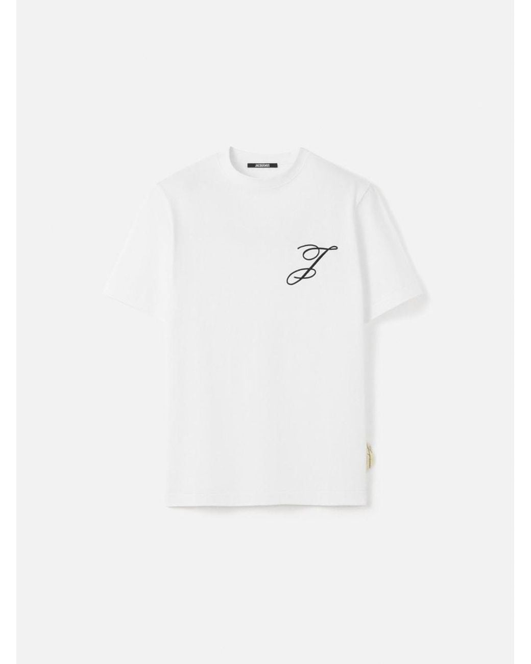Jacquemus White The Logo T-Shirt
