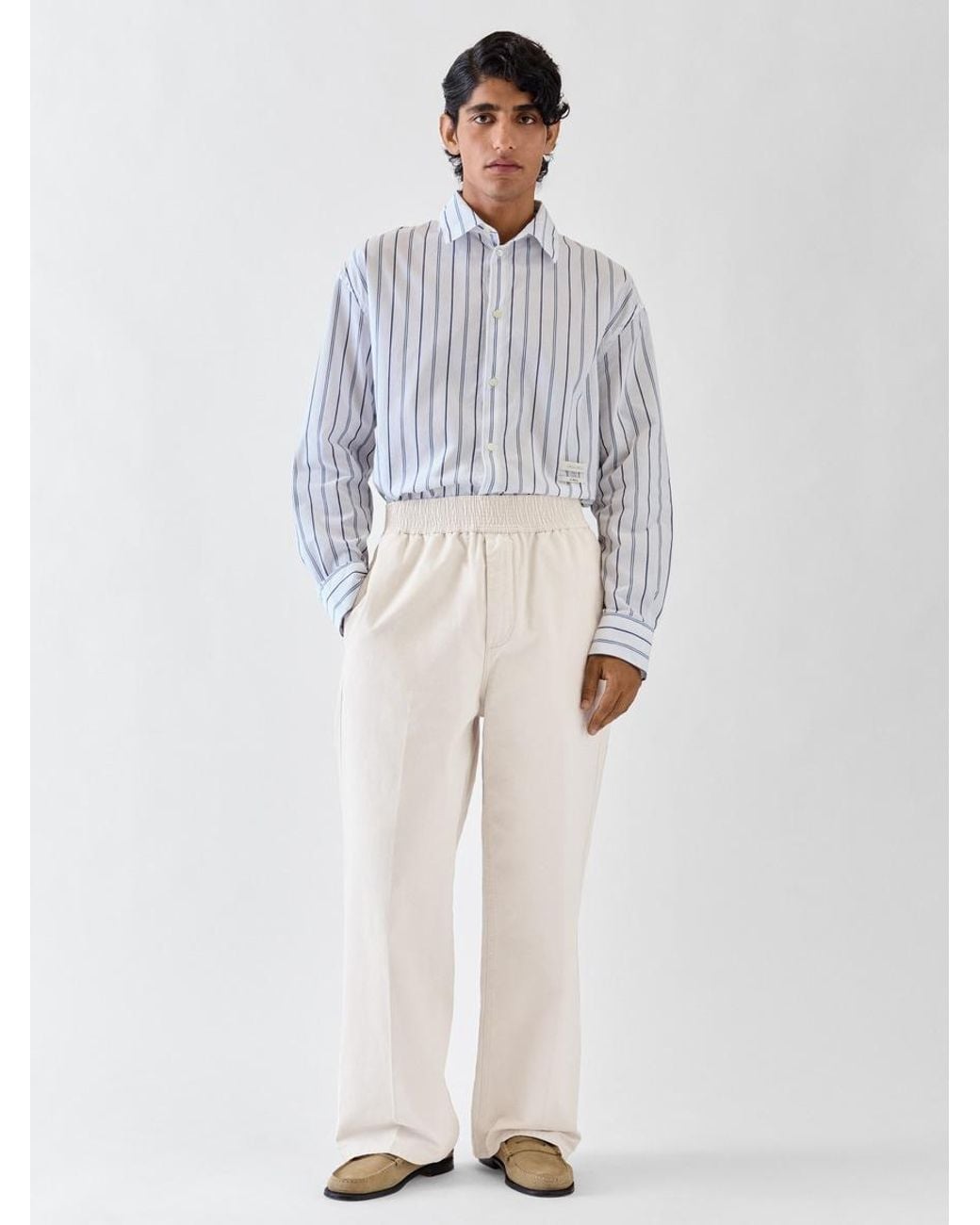 Jacquemus White Die De-Nîmes Miami Jeans for men