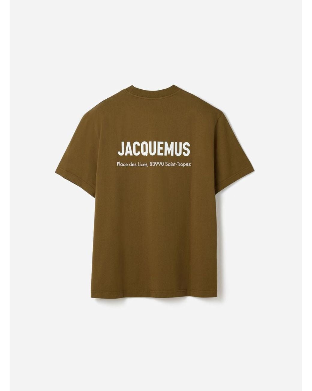Jacquemus Green The Saint Tropez Address Short-Sleeve T-Shirt