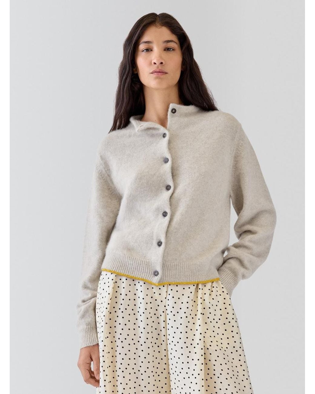 Jacquemus Natural The Cachemire Cardigan