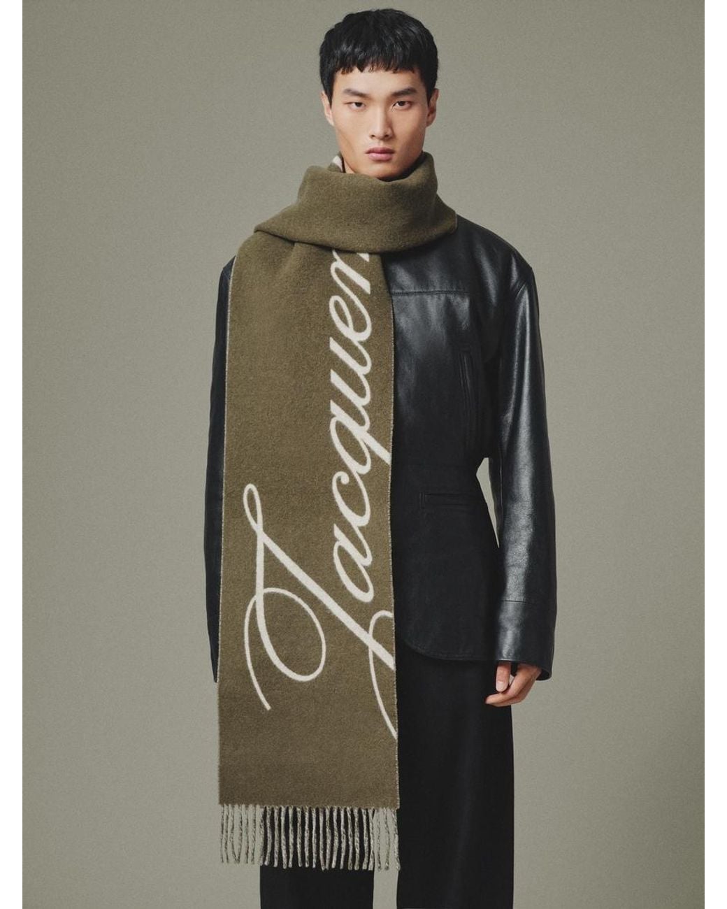 Jacquemus Green The Atelier Scarf