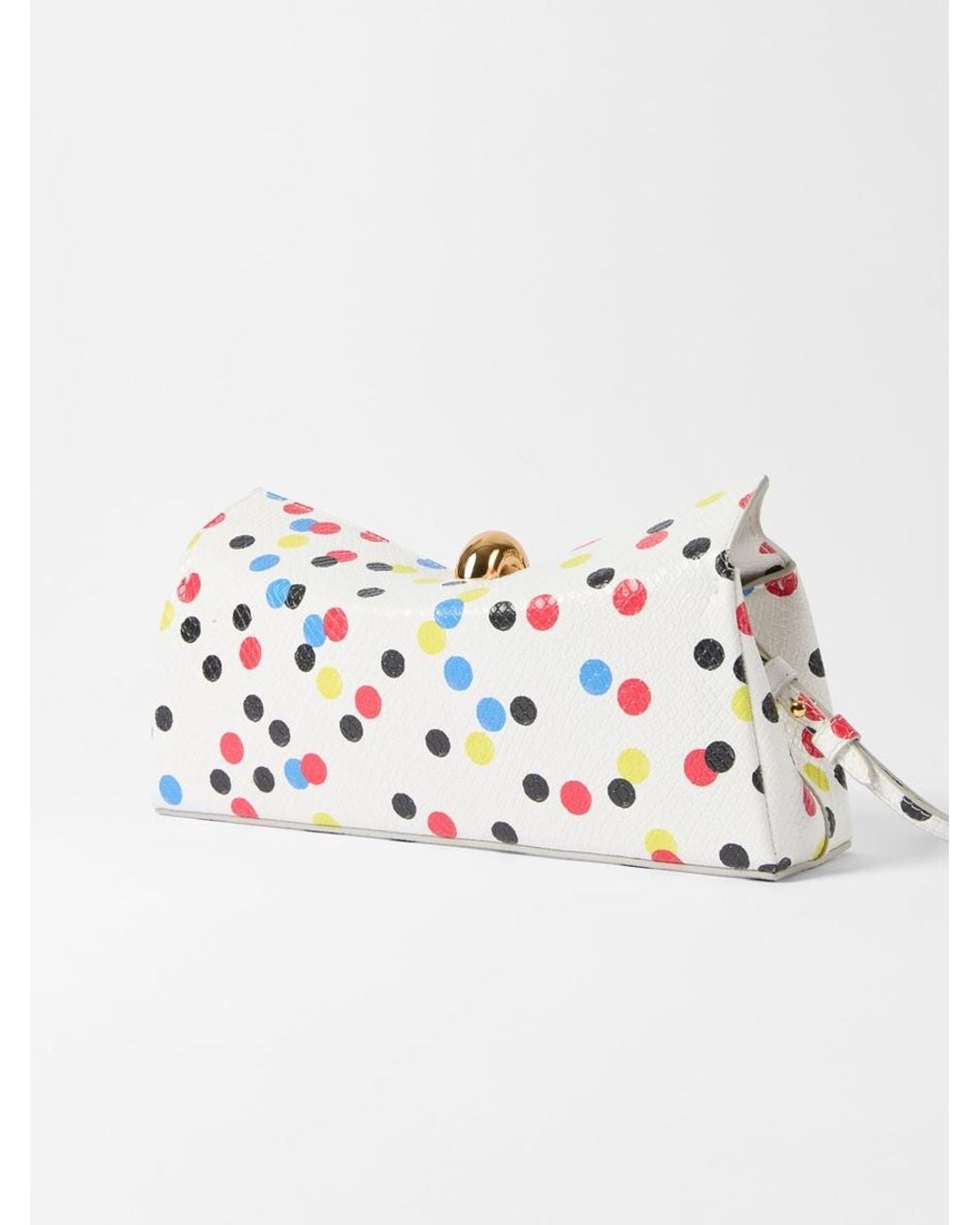Jacquemus White The Valérie Clutch