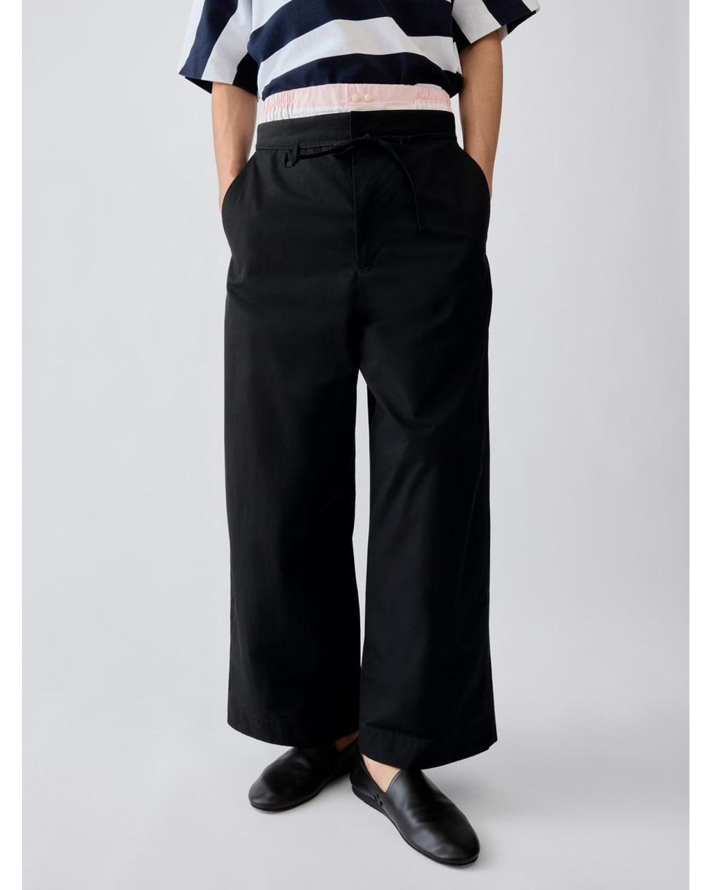 Jacquemus White The Marin Pants for men