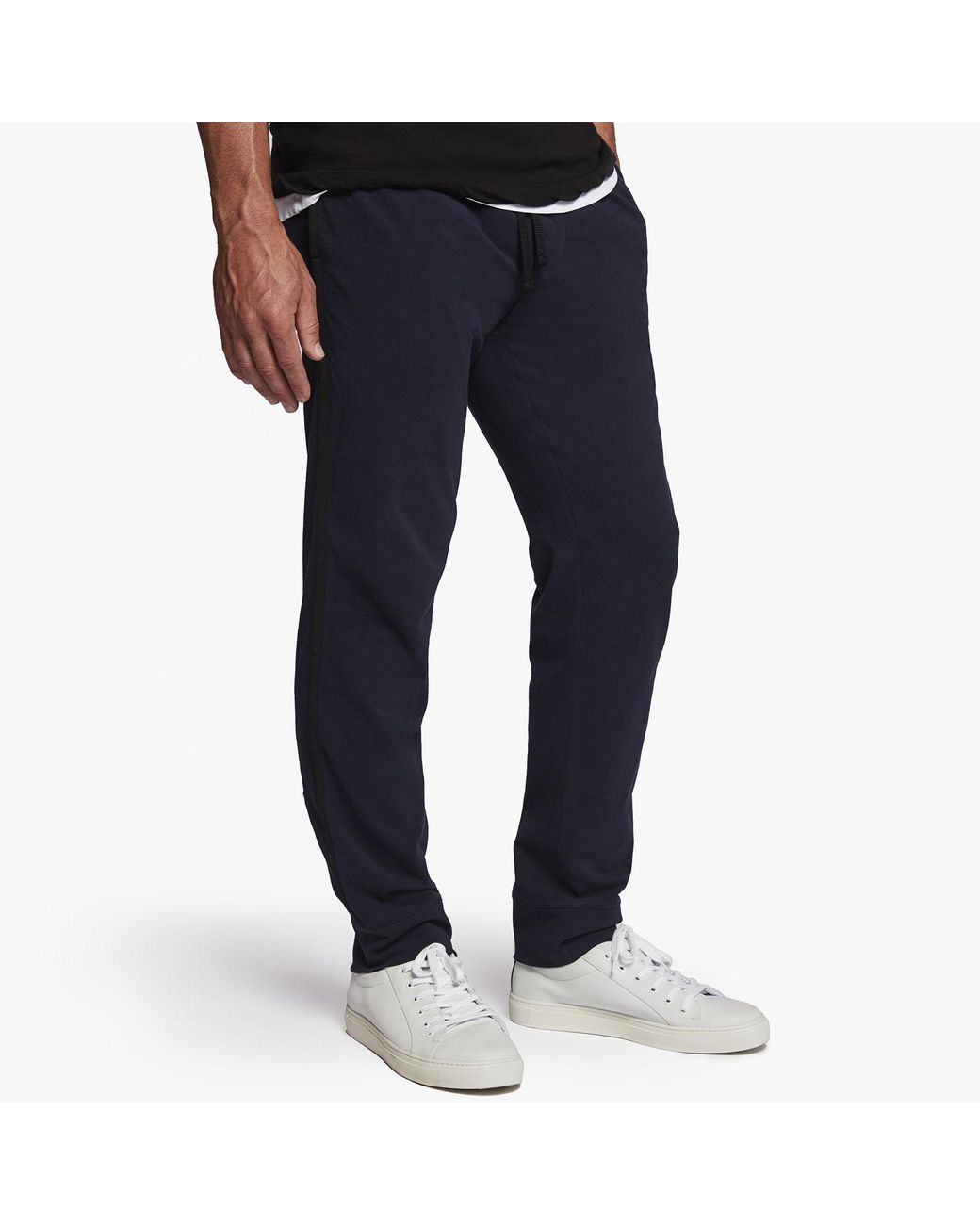 james perse contrast sweatpants