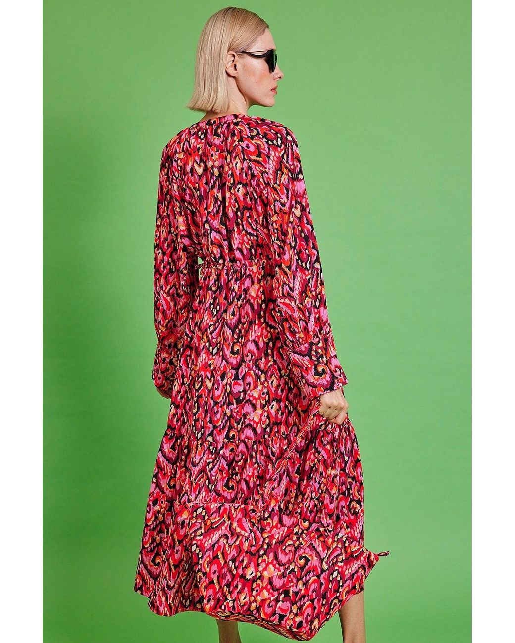Jayley Green Maxi Viana Dress