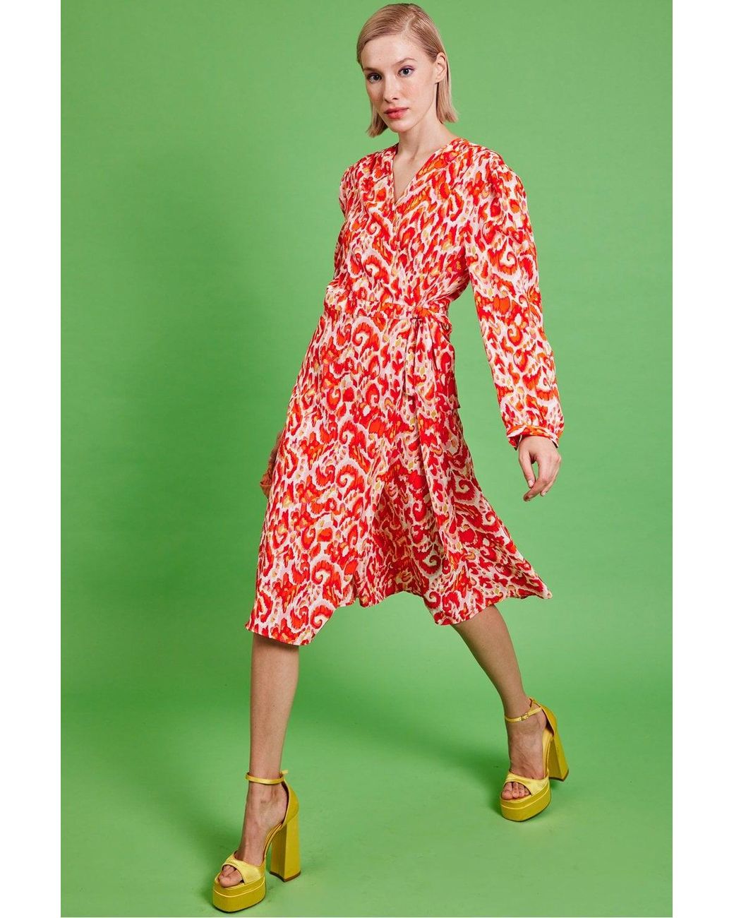 Jayley Green Maxi Viana Dress