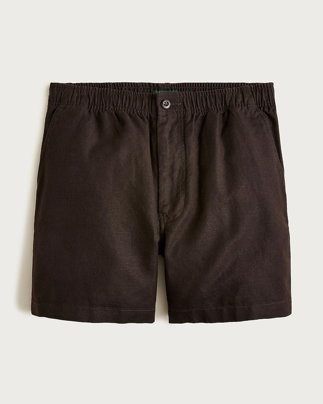 J.Crew Black 5.5' Pier Short for men