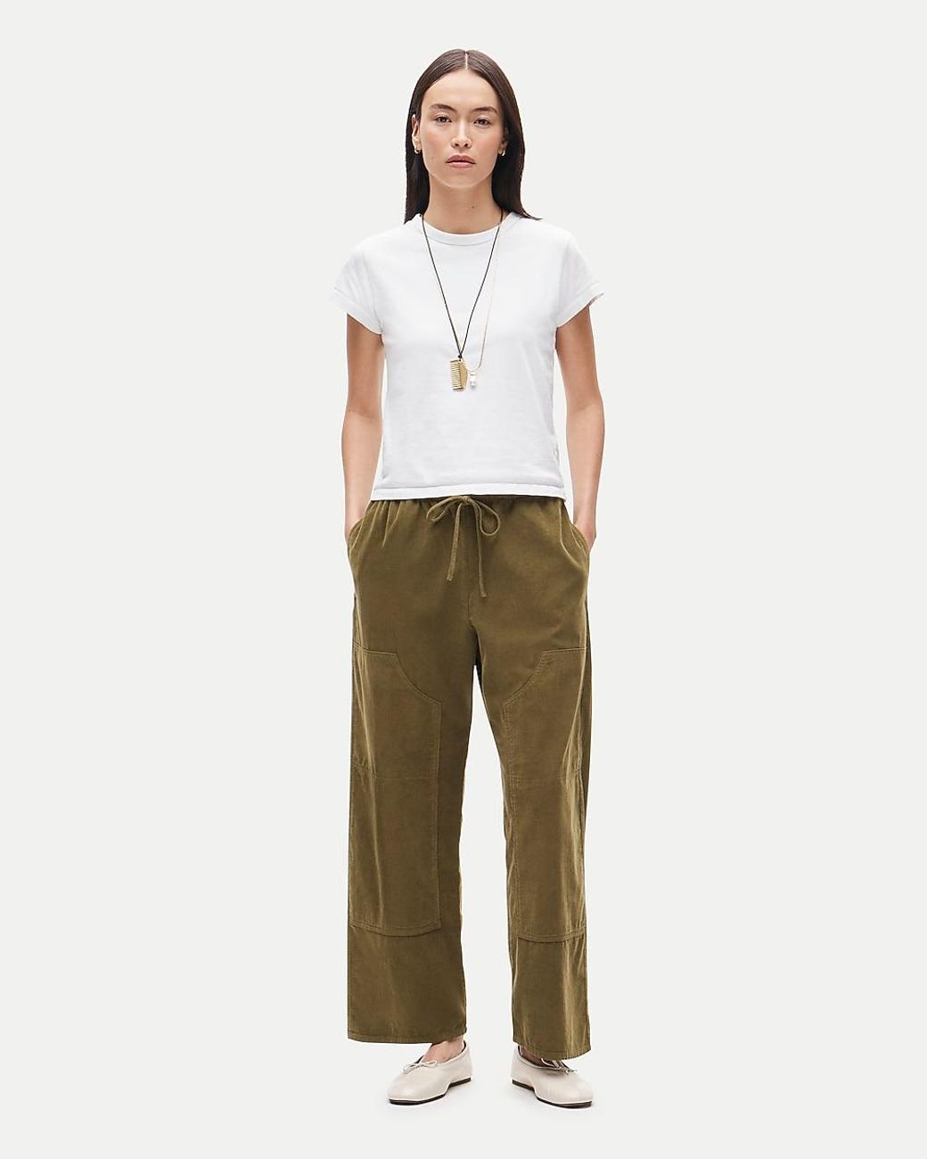 J.Crew Green Luna Pant