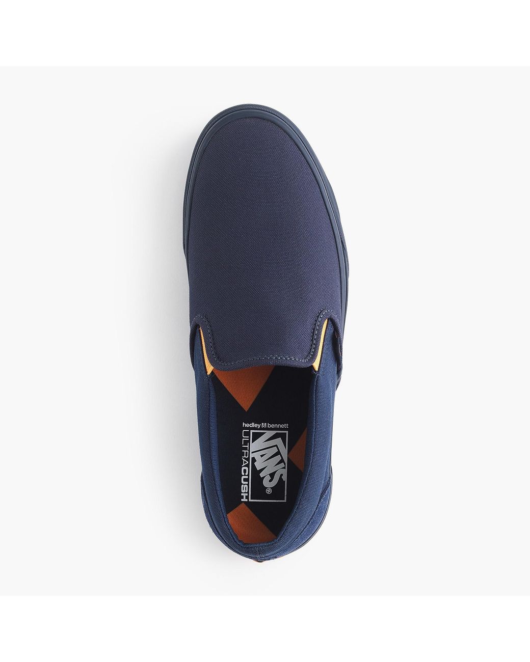 Vans X Hedley & Bennett Slip-on Sneakers in Blue for Men | Lyst