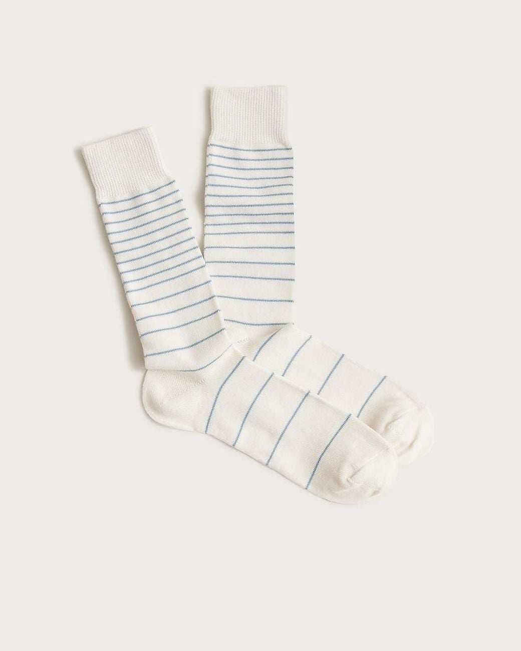J.Crew Natural Microstripe Socks for men