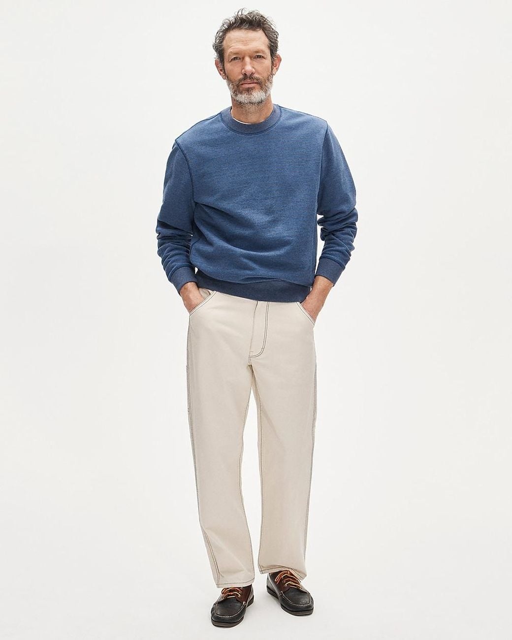 J.Crew Blue Wallace & Barnes Carpenter Pant for men