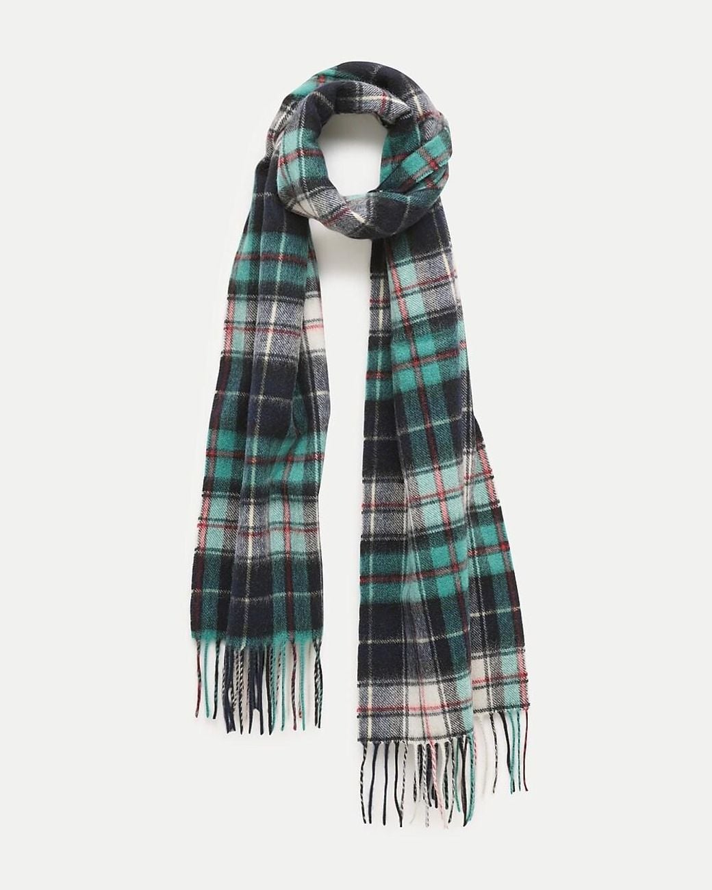 J.Crew Red Cashmere Scarf for men